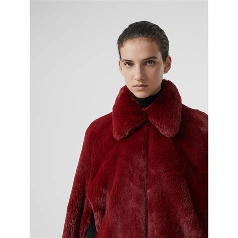 burberry cape fur|Burberry wraps for women.